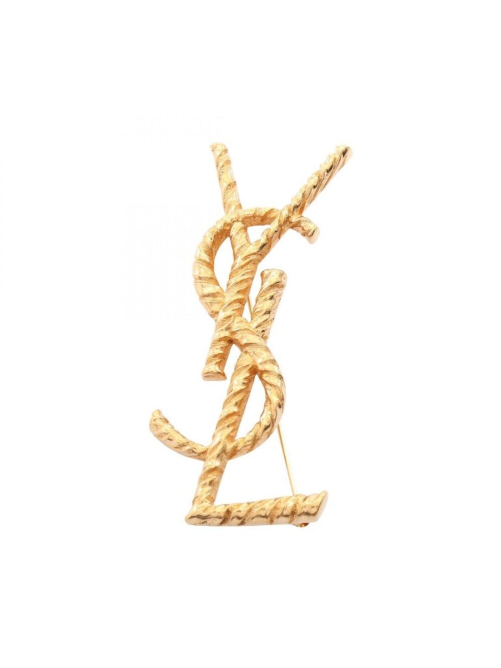 Saint Laurent Paris Brooch Opyum Broche Opium Gold